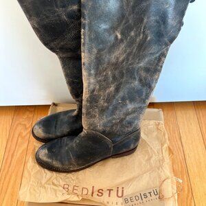 BedStu Manchester Distressed Leather Boot